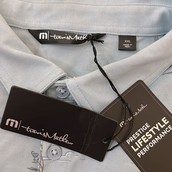 NWT Travis Mathew GOING ROGUE POLO - Picture 7 of 7
